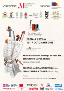 Festivalul Muzicii Românești, Palatul Braunstein – Muzica saloanelor boierești de veac XIX – Restitutio Carol Mikuli (…)