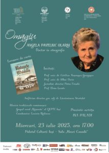 Eveniment omagial dedicat etnografei Angela Paveliuc Olariu
