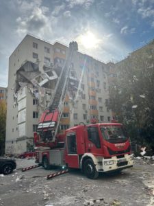 Explozie Capitală/Distrigaz se va ocupa de realimentarea cu gaz a blocurilor din jur