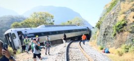 Un tren cu peste 240 de călători a deraiat în Mexic / Deocamdată nu există informaţii despre eventuale victime
