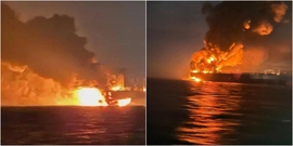 Explozii masive în Marea Neagră, la bordul petrolierelor rusești Kairos și Virat. Petrolierele ar fi fost lovite de (…)