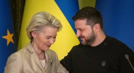Ursula von der Leyen acuzată că a mușamalizat implicarea lui Zelenski în cazuri de corupție,