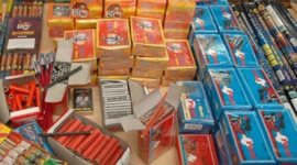 Circa 50 de tone de petarde și artificii au fost confiscate de polițiști înainte de sărbători