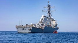 Probleme pe mare pentru USS Higgins. Distrugătorul american a rămas fără energie