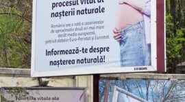 Senatoarea Cynthia Păun solicită poliției locale scoaterea imediată a panourilor publicitare care compară nașterea&nbsp;(…)