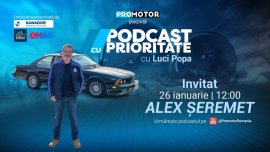 Alex Șeremet, la „Podcast cu Prioritate” #90 by ProMotor: despre mașini cu poveste, colecția lui Ion Țiriac și&nbsp;(…)