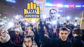 A patra seară de proteste în toată țara în sprijinul independenței magistraților și împotriva presiunilor din Justiție
