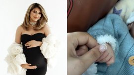 Mihaela Homa a născut! Primele imagini cu băiețelul ei, Matei