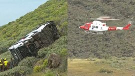 Autobuz plin cu turiști, răsturnat în Insulele Canare! Accidentul, soldat cu un mort și 27 răniți