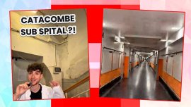 Ce a descoperit un student român în „catacombele” de sub un spital din Roma: „Sunt kilometri întregi”