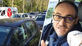 Șoferii din București, exasperați de banda unică dintre Arcul de Triumf și Piața Presei: „Se aglomerează și alte&nbsp;(…)