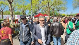 „Dispari, trădător murdar”. Prim-secretarul Partidului Socialist din Franța a fost atacat cu făină la protestele de&nbsp;(…)