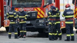 Incendiu la restaurantul Cocoșatu din Capitală. 20 de oameni au fost evacuați. Pompierii intervin chiar acum