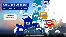 Cum am ajuns să avem cel mai mic IQ din UE. Explicațiile unui psihoterapeut, pentru Gândul. Cum arată harta&nbsp;(…)