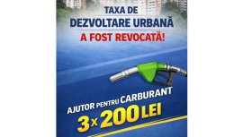 Taxa de dezvoltare urbană a fost revocată. Cetățenii din Sectorul 4 vor primi un sprijin financiar de 600 de lei,&nbsp;(…)