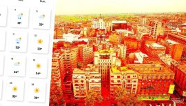 Pe ce dată va fi prima zi de caniculă în București, potrivit meteorologilor EaseWeather