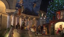 Primul brad de Crăciun al Papei Leon al XIV-lea a fost aprins în Piața Sfântul Petru din Vatican