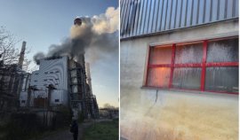 Incendiu la Termocentrala Rovinari, în dimineața zilei de Paște: „A fost dispusă oprirea controlată a Grupului 5”