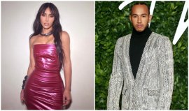 Kim Kardashian, imagine rară cu noul său iubit, Lewis Hamilton. Cum au fost surprinși cei doi la Coachella