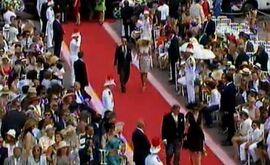 Monaco: Prinţul Albert şi Charlene Wittstock