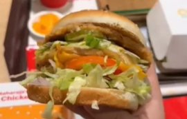 Un turist român și-a comandat un burger la McDonald’s. A rămas fără cuvinte când a văzut ce a primit