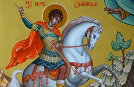 Sfântul Gheorghe, "purtătorul de biruinţă"