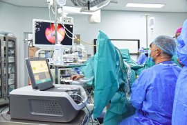 Tratament fără operație pentru un bărbat care nu mai putea să urineze