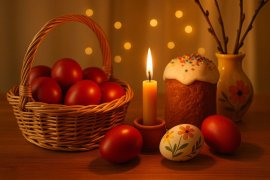 Paște cu liniște și bucurie! Hristos a Înviat!