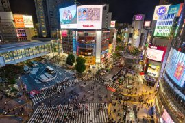 Unde este cea mai aglomerată trecere de pietoni din lume?