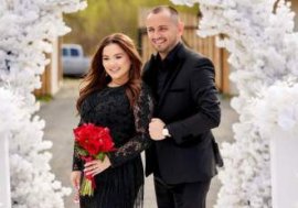 Carmen de la Sălciua și soțul ei, nași de cununie! Primele imagini de la eveniment