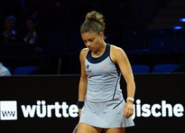 Campioana olimpică de la Paris a fost eliminată în primul tur de la Stuttgart