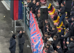 Ce s-a întâmplat la finalul meciului FCSB - Petrolul: reporterii GSP au surprins imaginile din fața peluzei