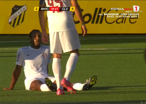 Repriză de coșmar pentru CFR Cluj: 4 goluri încasate și un titular accidentat