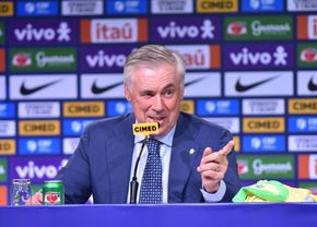 Legenda Braziliei îl pune la zid pe Carlo Ancelotti: „Stă acolo pe bancă și încearcă...”