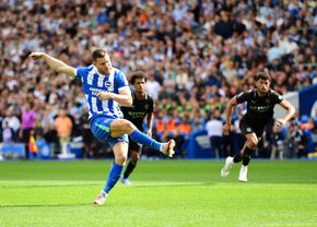 Manchester City a fost „electrocutată” și de Brighton! Guardiola, întors de la 1-0