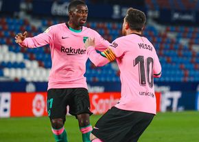 L-a bătut și apoi l-a dezbrăcat! Dembele i-a luat inclusiv ghetele lui Lionel Messi!