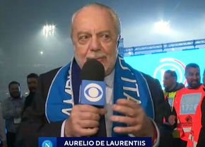 Patronul lui Napoli, atac furibund la autorități: „Au furat banii! Este o latrină. Mafia vrea să pună mâna pe club!”