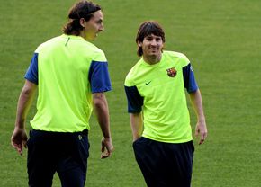 Zlatan Ibrahimovic îi face pachet pe colegii lui Messi: „Statui! Aleargă de parcă ar avea saci de ciment în spate”