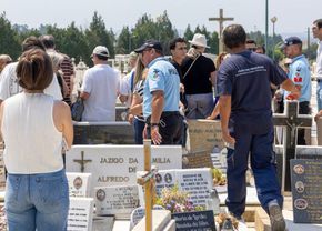 Incident la mormântul lui Diogo Jota: a fost nevoie de intervenția poliției