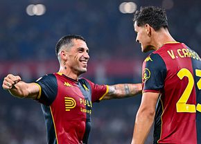 Nicolae Stanciu, ce „rachetă” la debutul pentru Genoa! Gol senzațional sub privirile lui Mircea Lucescu și Dan Șucu