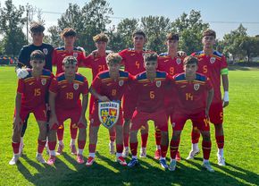 România U17, victorie la scor după două meciuri cu 7 goluri primite » Jucătorul lui Real Madrid a fost căpitan
