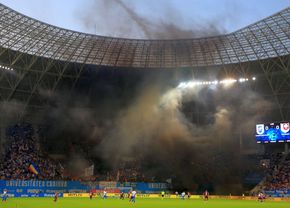 Probleme în Bănie » Start amânat + Pe olteni îi paște amenda, arbitrul a fost nevoit să oprească jocul