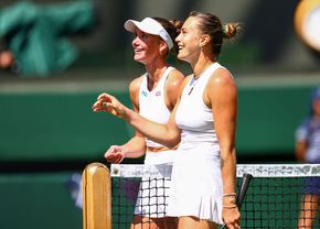 Aryna Sabalenka a învins-o pe Carson Branstine în primul tur la Wimbledon: „Dumnezeule, fata asta e atât de frumoasă!”