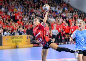 Gloria Bistrița, debut cu victorie în sezonul de Liga Campionilor » Emoții la final, după un început entuziasmant