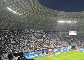 „F**k UEFA!” » Scenografie ȘOCANTĂ în Peluza Nord, la Craiova - Istanbul Bașakșehir. De unde furia oltenilor