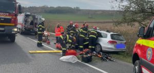 Iaşi: Şapte persoane, implicate într-un accident rutier pe DN 28; a fost solicitat elicopterul SMURD