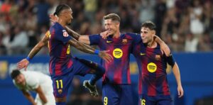 Raphinha şi Lewandowski au intrat direct în istoria La Liga, după Barcelona – Valencia 6-0