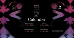 Bursele Classix in Art 2026. Apelul de proiecte pentru susținerea tinerilor artiști a fost lansat oficial