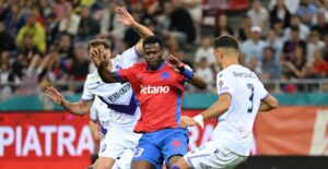 Reacţia lui Mamadou Thiam după debutul la FCSB, în meciul pierdut cu FC Argeş, 0-2