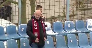 Imaginea zilei în Liga 1! “Galeria” CFR-ului face furori la Clinceni, cu Unirea Slobozia
